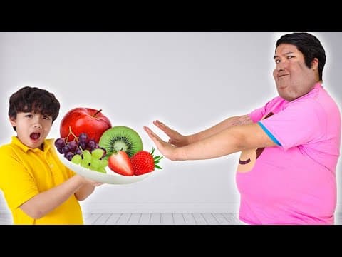 Eric vs Kaden Big Backyard Race: Teamwork and Training!