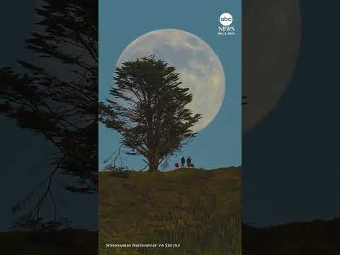 Timelapse: Stunning moonrise over Pacifica, California