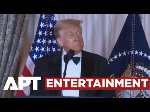 “We’ve Done Something They’ve Never Done Before”: Trump at Kennedy Center Honors Dinner | APT