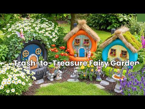 Don’t Throw It Away! 15 Recycled DIY Fairy Garden Projects Too Brilliant to Ignore