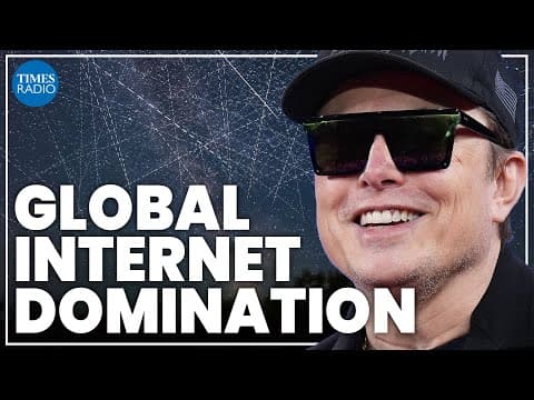 Elon Musk monopolising world internet infrastructure with Starlink 'ahead of time'