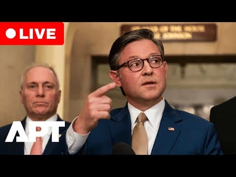 LIVE | Washington: US House Speaker Mike Johnson Speaks as Government Shutdown Crisis Deepens | APT