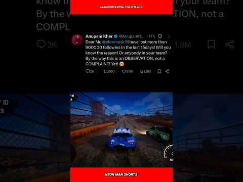 Anupam Kher's Appeal to Elon Musk ๐ #shorts