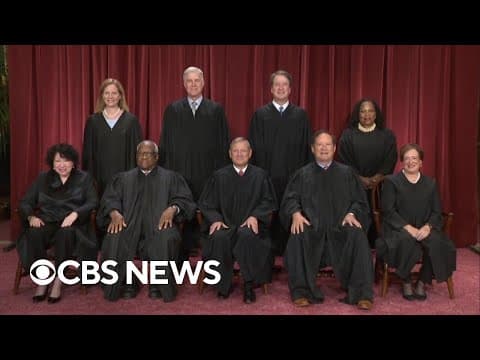 What's at stake in Supreme Court case on Trump's birthright citizenship order