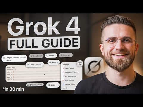 Ultimate GROK 4 Guide 2025: How to Use GROK For Beginners