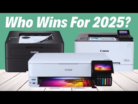 Top 5 Best Home Printers in 2025 – Efficient, Affordable & Easy to Use