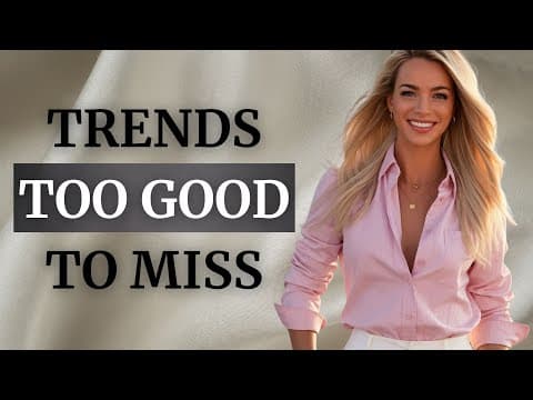 The Best Summer Trends to Look Stylish in 2025