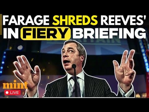 LIVE | Nigel Farage Unveils New Tory Defection As 'UNHINGED' SNP Protesters BOIL OVER | UK Budget