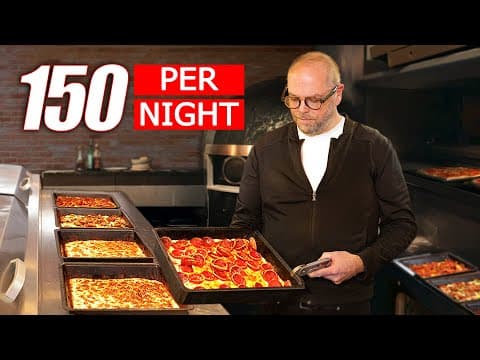 Inside The 1 Man Pizza Shop Making 150 Pizzas A Night