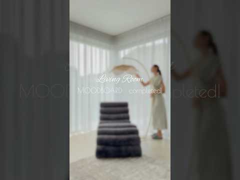 Turning our living room into a peaceful retreat 🤍 #livingroomdecor #interiordesign #homedecor