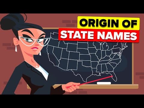 How Every U.S. State Got Its Name