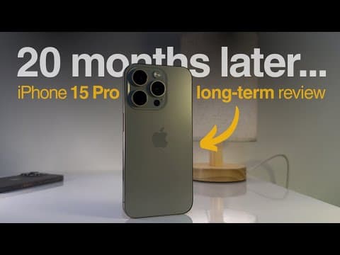 iPhone 15 Pro Long-Term Review (2025 Update): The Good, The Bad, The Battery