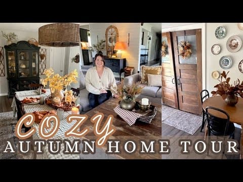 Cozy Vintage Cottage Fall Home Tour | Charming Autumn Decor Ideas