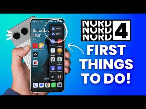 Oneplus Nord 4 - How To Unlock It's FULL POTENTIAL! ( 50 Tips and Tricks )
