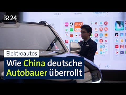 Elektroautos: Wie China deutsche Autobauer überrollt | BR24