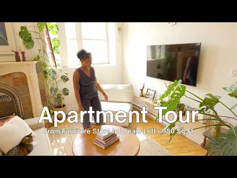 She Turned an Old Furniture Store into a Dream Loft – FULL TOUR