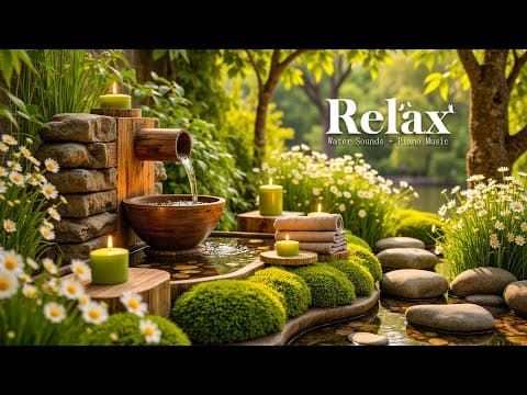 Relaxing Music Relieves Stress, Anxiety and Depression 🌿 Sleeping Music, Healing Insomnia