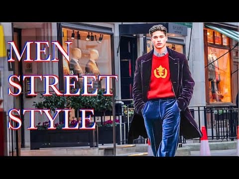 Men's Street Style 2025 | What Stylish Men Are Wearing in London's Iconic Streets