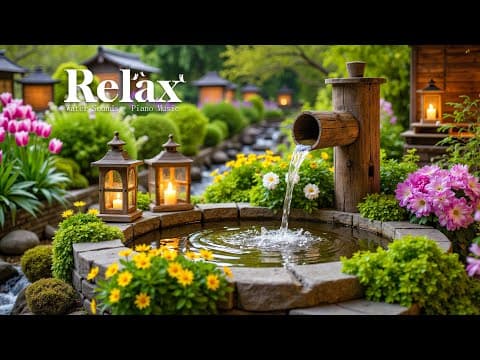 Relaxing Music for Stress Relief 🌿 Calming Music and Soothing Water Sound, Stress Relief, Deep Sleep