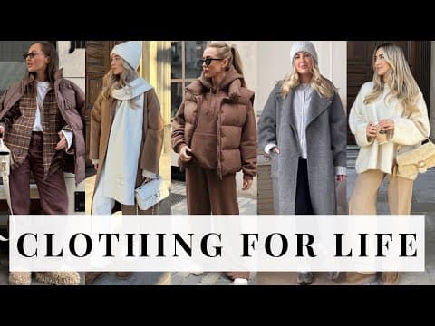 Clothes for Life: Comfortable, Simple and Stylish