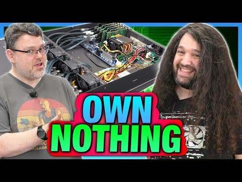 You'll Own Nothing and It's Awful | Taking Control of Your Media, ft. Wendell