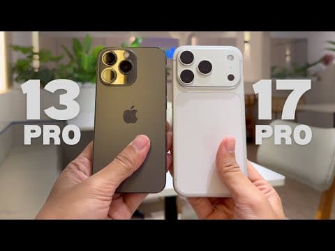 iPhone 13 Pro vs iPhone 17 Pro: Watch This Before You BUY or UPGRADE