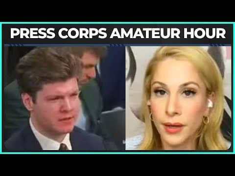 MAGA Journos Create CIRCUS At Press Briefings
