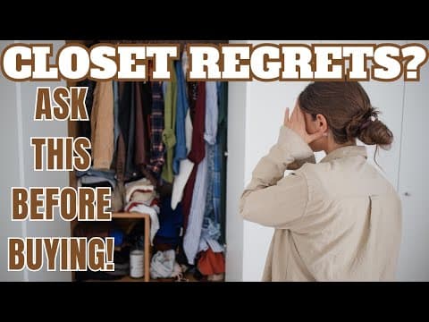 10 Questions I Ask Myself Before Buying Clothes