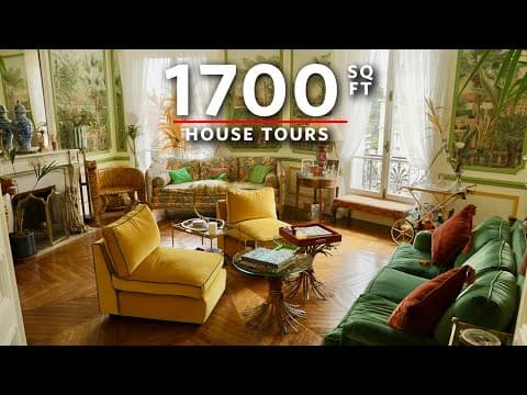 Paris Apartment Tour | How an Interior Designer Created a Tropical Oasis at Home | Apartment Therapy