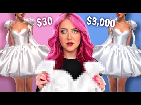 I Bought the SAME DRESS for $30, $300, $3,000