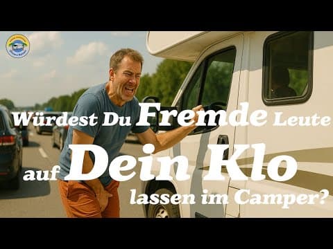🚨😱 Würdest DU fremde Leute in deinem Camper aufs Klo lassen?!