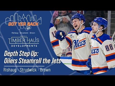 Depth Stepping Up: Oilers Steamroll the Jets