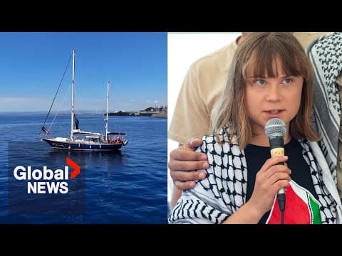 Greta Thunberg, activists set sail to Gaza after earlier aid vessel attacked at sea