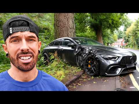 ATTEMPTING TO DRIVE MY WRECKED MERCEDES AMG GT63S
