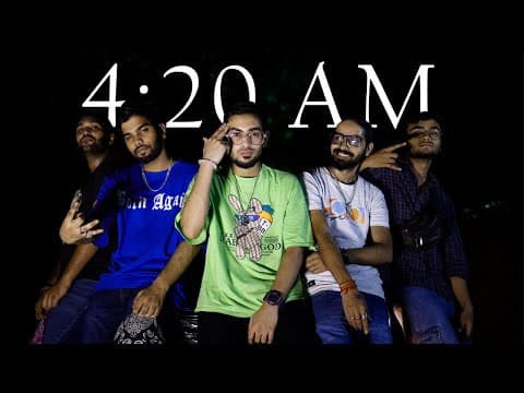 4:20 am | DJ NCIX | CLOUD | AM STAR | AXSHITT | KRRHAZY AF | SO SAVVY RECORDS | Official Music Video