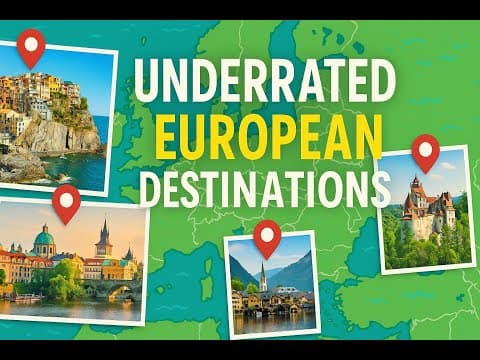UNDERRATED: European Destinations