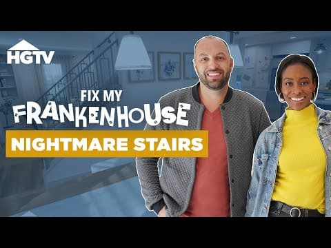 Fixing Home Hazards in Time for Baby - Full Episode Recap | Fix My Frankenhouse | HGTV