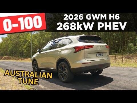 2026 GWM Haval H6 PHEV Hi4: Detailed review – 0-100 & POV test drive