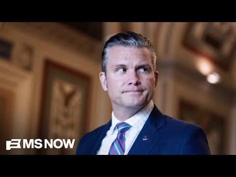 'Show your math': Armed Services member slams Hegseth for 'lack of transparency'