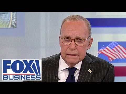 Kudlow: They are on the ‘CHOPPING BLOCK’ right now