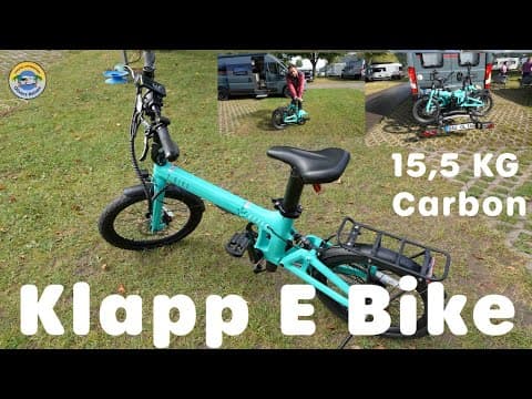 🚲 Folding E-Bike Test 2025: Only 15.5 kg! | Lightweight E-Bike for Travel & Camping
