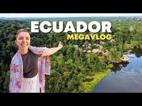 ULTIMATE ECUADOR TRAVEL VLOG (5 Weeks in 2 hours)