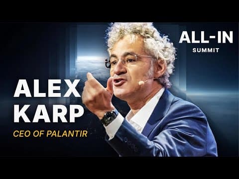 Palantir CEO Alex Karp: Why the West is Destroying Itself, Data Empire, Skeptics, How to Win