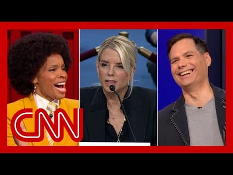 Comedians react to Pam Bondi’s ‘cheat sheet’ during Senate hearing