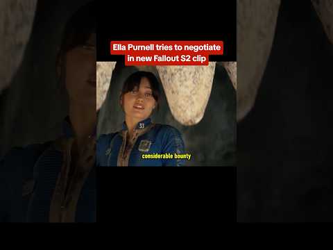 Ella Purnell is as wholesome as ever as Lucy in this new clip from Fallout Season 2! #fallout #tv