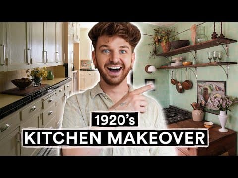 EXTREME 1920’s Kitchen Makeover 🔨 *DIY From Start to Finish + FINAL REVEAL*