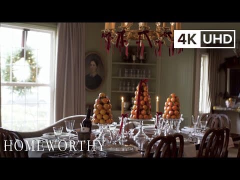 HOUSE TOUR | A Nostalgic and Traditional Christmas in Indiana | 4K