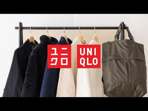 The BEST UNIQLO Pieces | Fall 2023