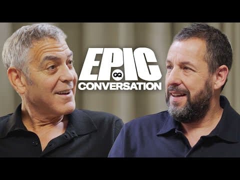 George Clooney & Adam Sandler Have an Epic Conversation