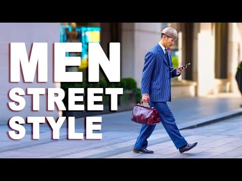 Men’s Street Style 2025. What Stylish Men Are Wearing Right Now